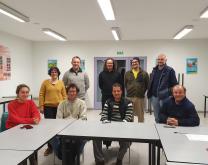 Groupe d'agriculteurs en ferme Dephy ABRICOT