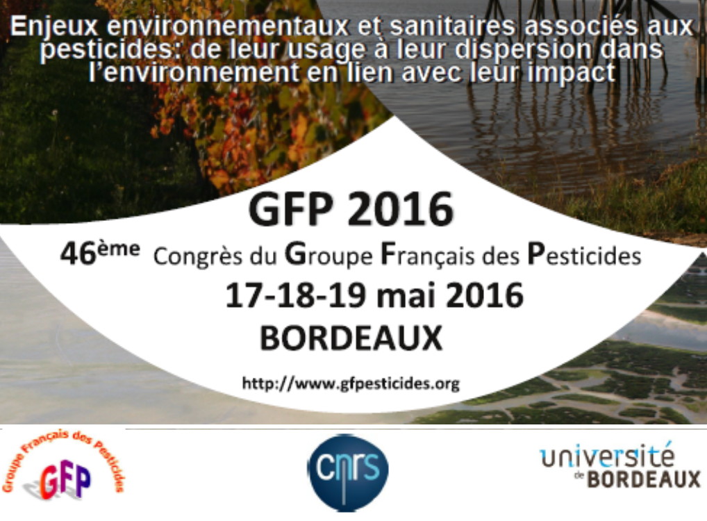 46ème congrès du Groupe Français des Pesticides