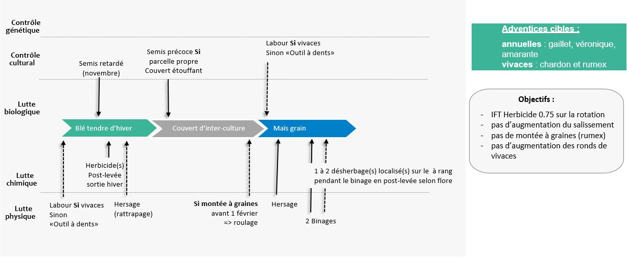 Schema decisionnel gestion des adventices