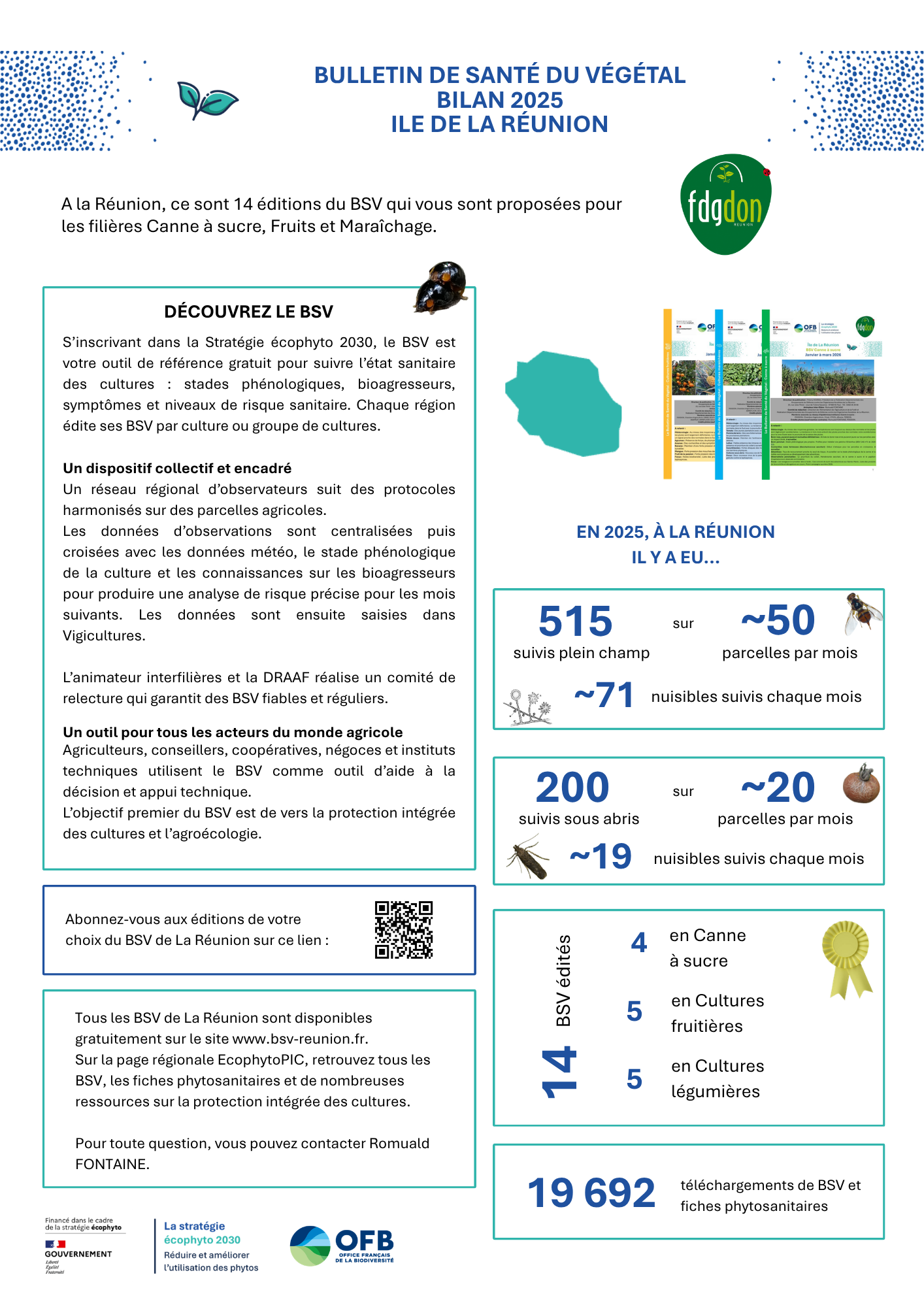 BSV bilan 2025 La Réunion