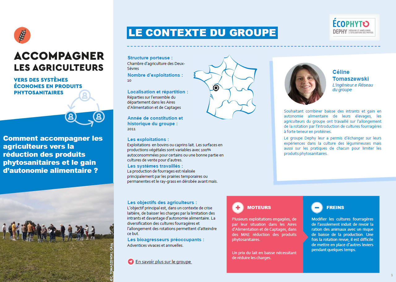 Comment accompagner les agriculteurs vers la réduction des produits phytosanitaires et le gain d’autonomie alimentaire ?