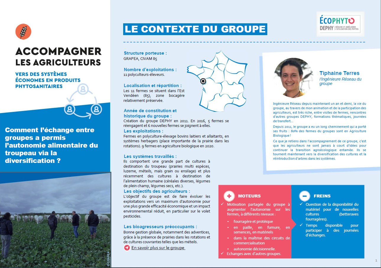 Comment l’échange entre groupes a permis l’autonomie alimentaire du troupeau via la diversification ?