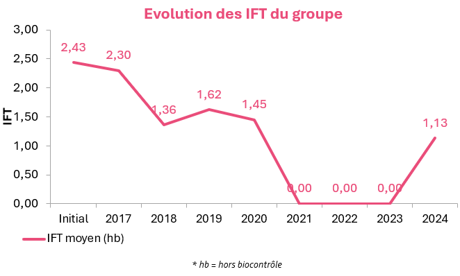IFT du groupe