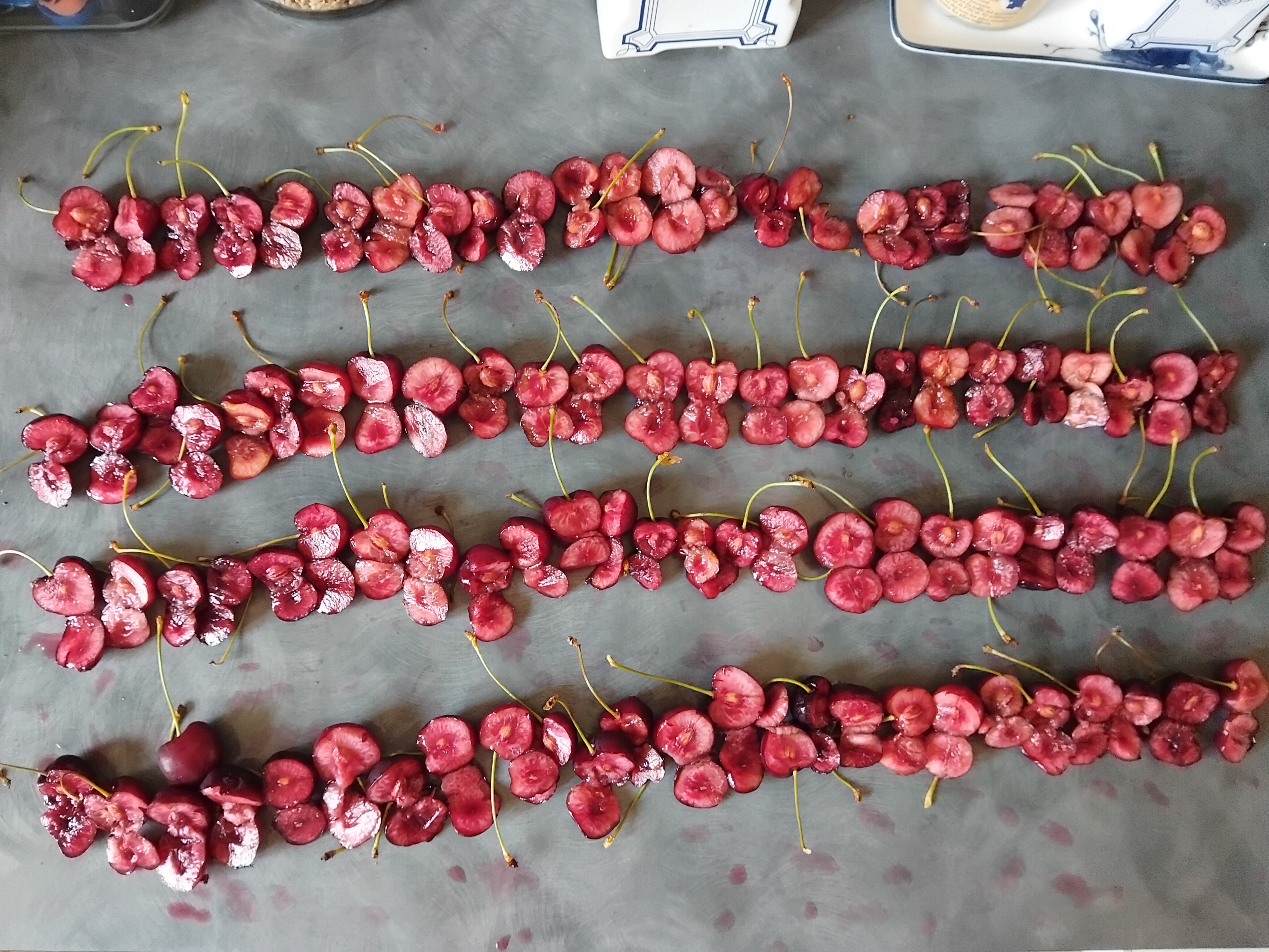 Contôle des cerises contaminées