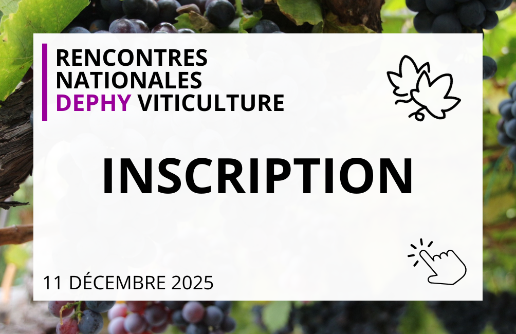 Etiquette inscription colloque viticulture Montpellier