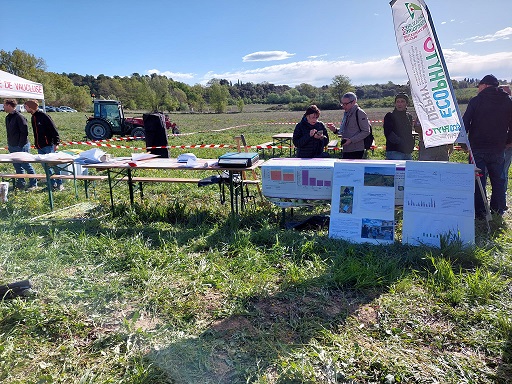 Stand présentation du réseau DEPHY ferme