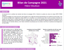 bilan de campagne viticulture 2021