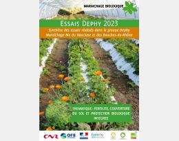 CR des essais DEPHY 2023 - fertilité du sol et PBI