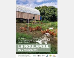 Poulailler mobile sur le système de culture de l'ARMEFLHOR