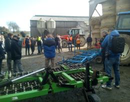 le désherbage mécanique des céréales étudié au Lycée agricole de Caulnes