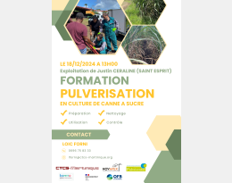 Optimisation de la pulvérisation en canne à sucre