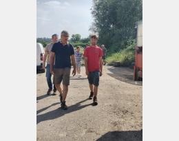 Semis sur composte et paillage plastique biodégradable