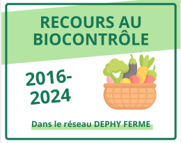 Biocontrôle DEPHY 2016-2024