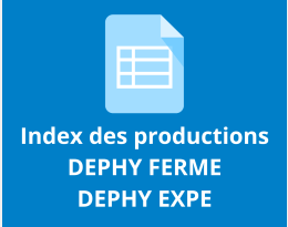 Index des productions DEPHY